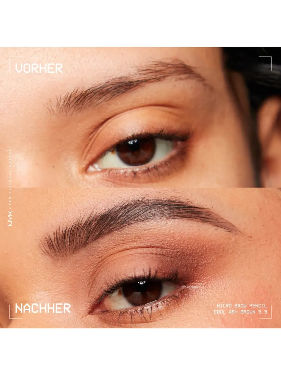 Карандаш для бровей NYX Professional Makeup Micro Brow Pencil — изображение 4 из 4