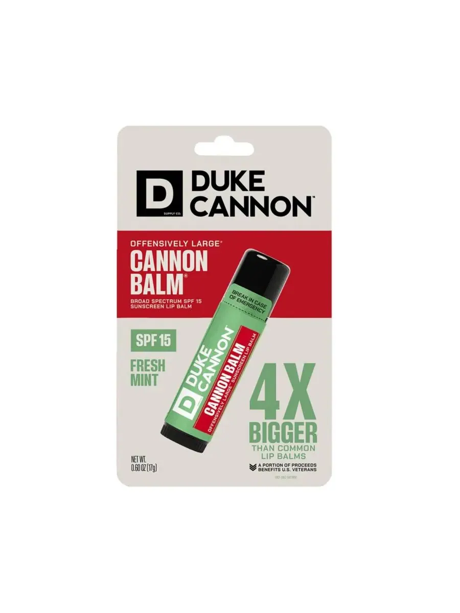 Бальзам для губ Cannon Balm, 16 г Duke Cannon Supply Co. — мульти