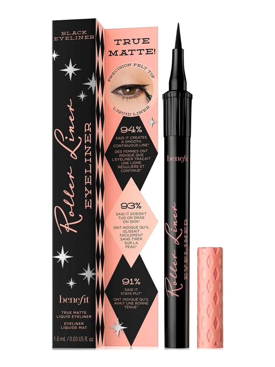 Жидкая матовая подводка для глаз Roller Liner True Matte Benefit Cosmetics — изображение 3 из 4