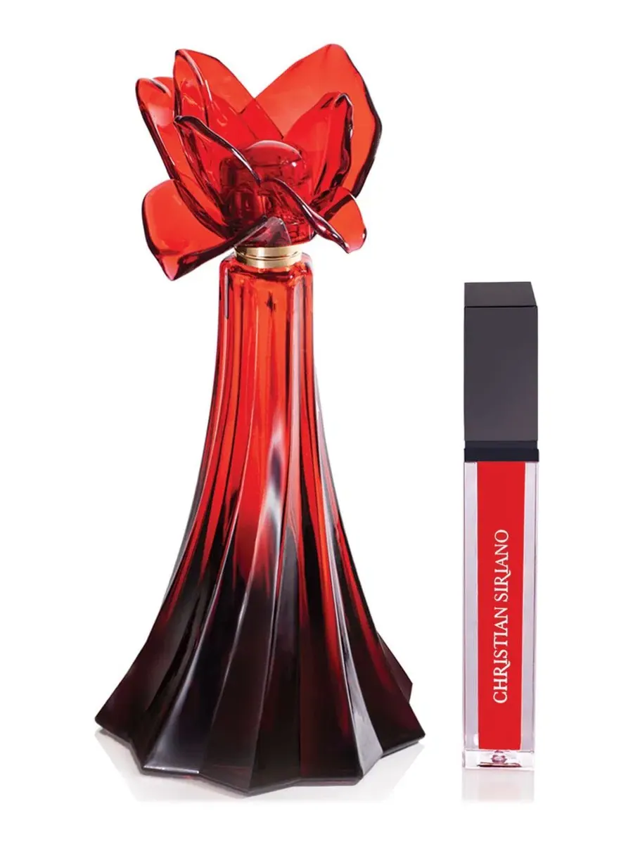 Парфюмерная вода Ooh La Rouge с блеском для губ Christian Siriano, 100 мл — изображение 4 из 5