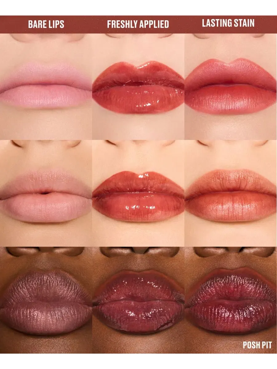 Тинт для губ MAC Lustreglass Stained Glass Lip Tint, Posh Pit — изображение 4 из 7
