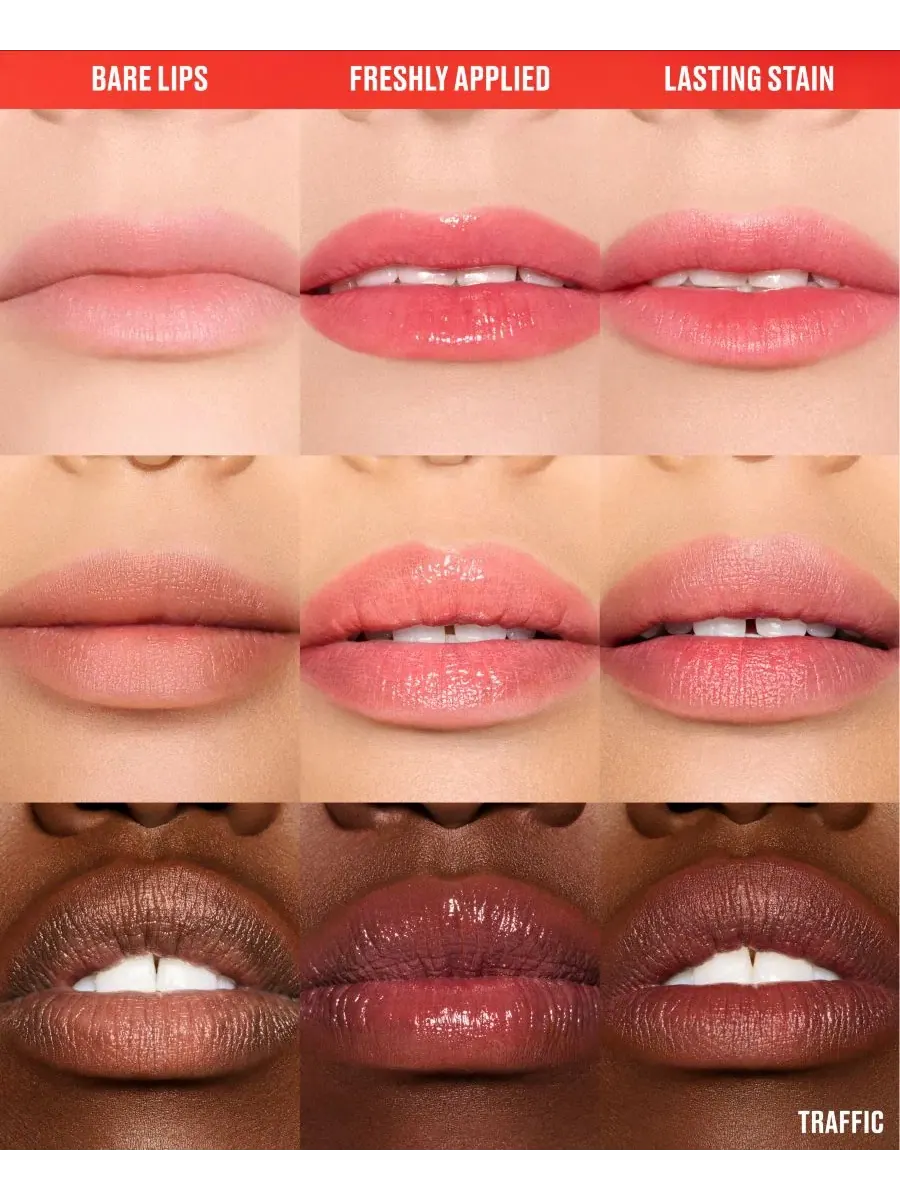 Тинт для губ MAC Lustreglass Stained Glass Lip Tint, Traffic — изображение 4 из 7