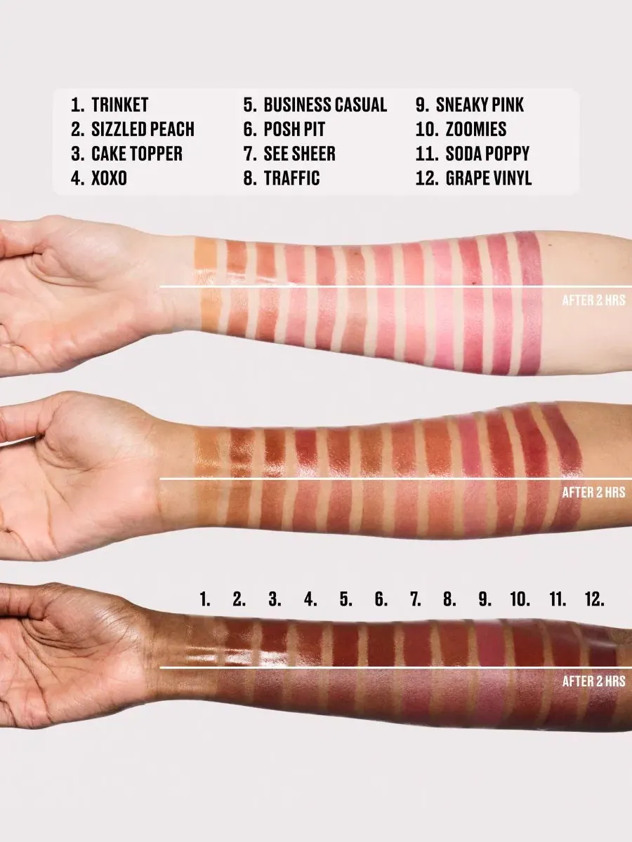 Тинт для губ MAC Lustreglass Stained Glass Lip Tint, Sizzled Peach — изображение 7 из 7