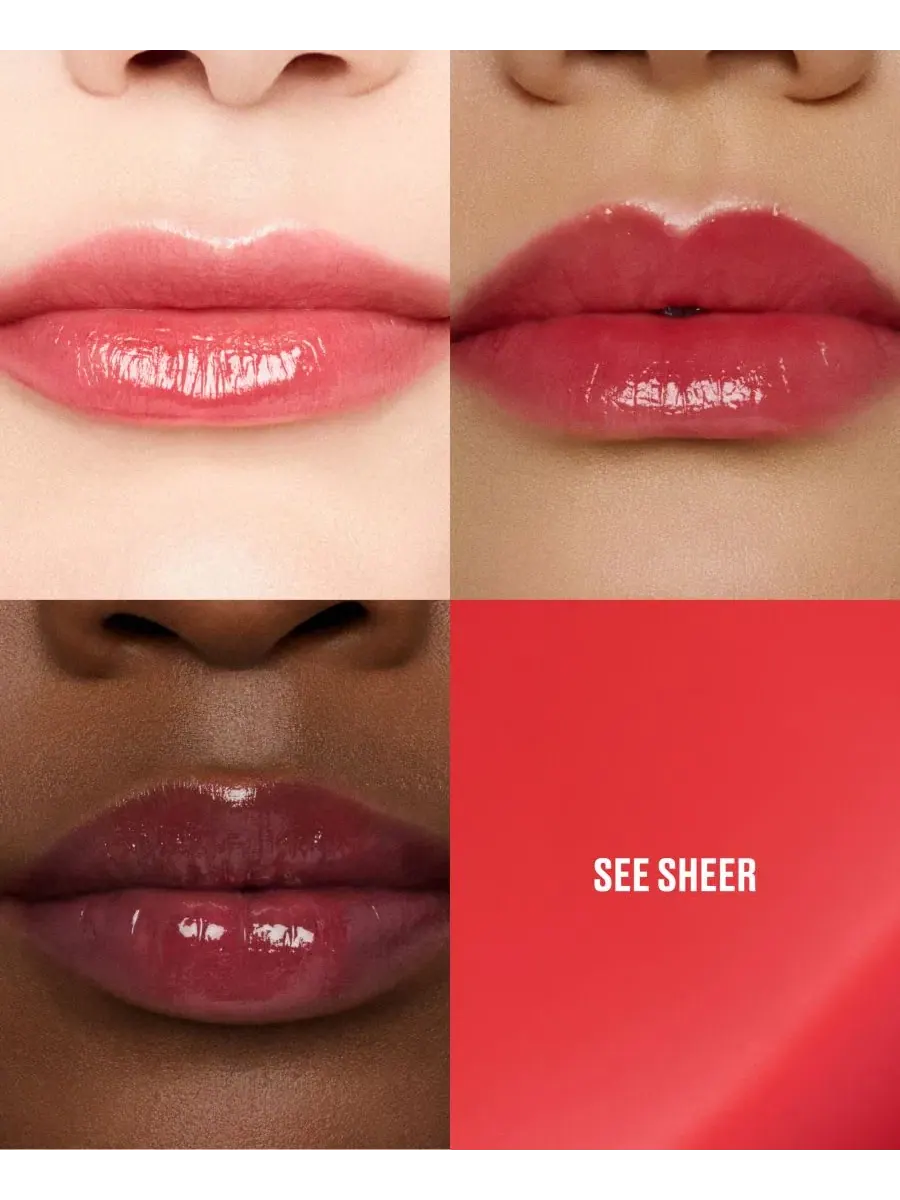 Тинт для губ MAC Lustreglass Stained Glass Lip Tint, See Sheer — изображение 3 из 7