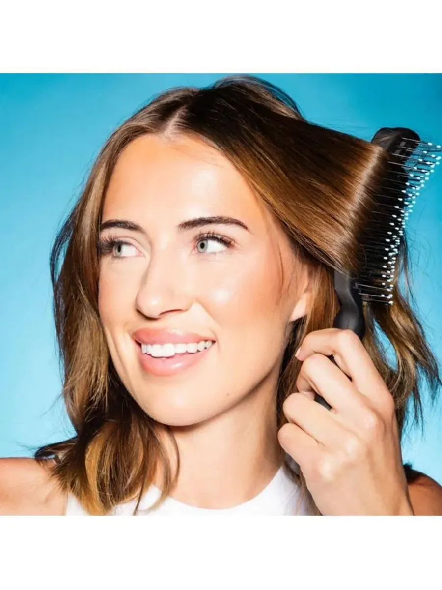 Щетка для волос с вентиляцией, изогнутая, для быстрой сушки Gimme Beauty — 2