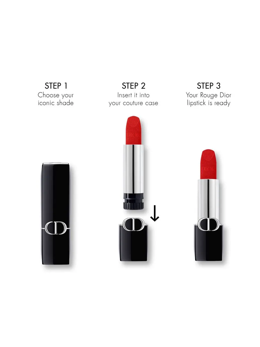 Сменный блок помады Rouge Dior - сатиновый — изображение 7 из 8