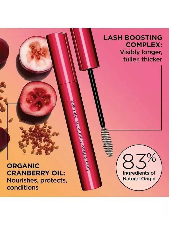 Водостойкая тушь для ресниц и бровей Double Fix Clarins — изображение 2 из 7