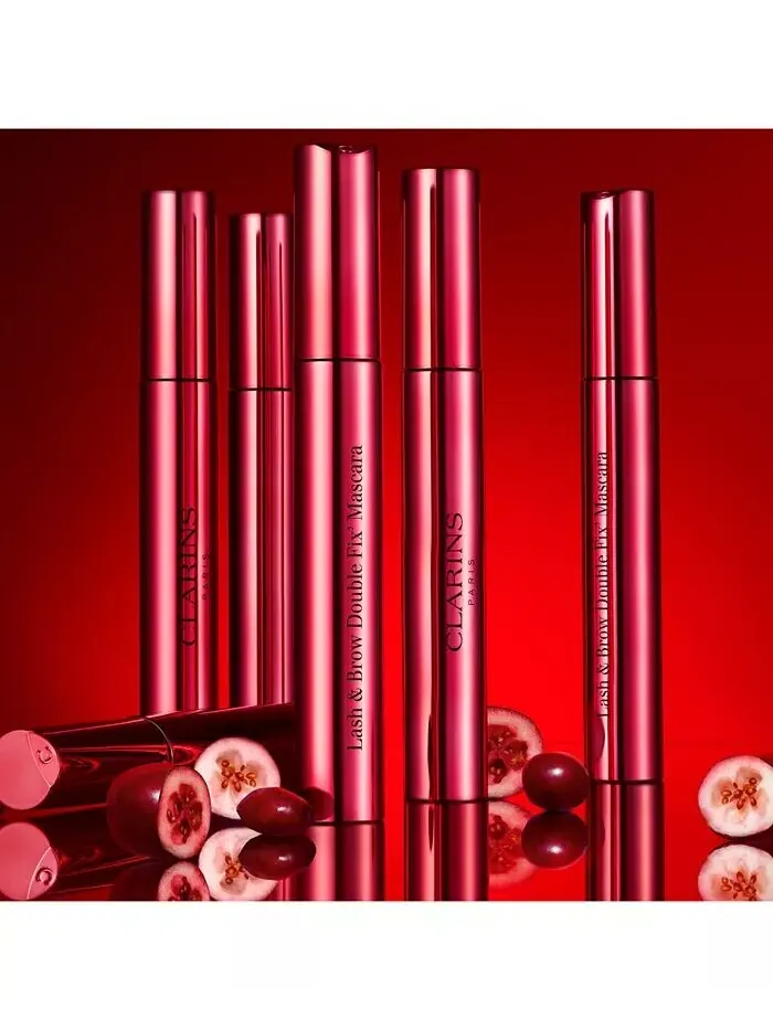 Водостойкая тушь для ресниц и бровей Double Fix Clarins — изображение 3 из 7