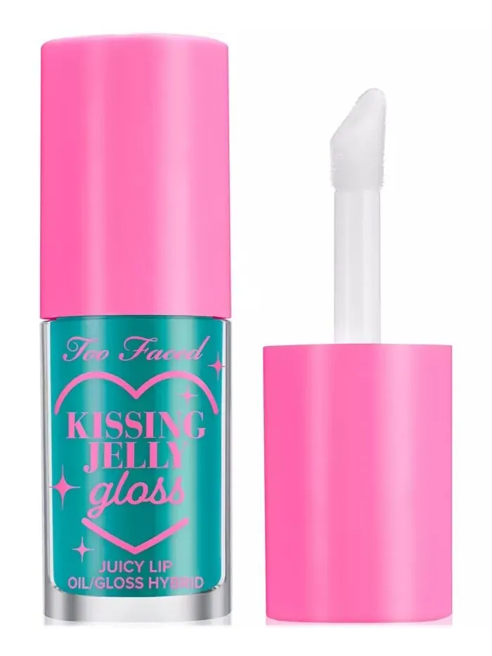 Kissing Jelly Блеск Too Faced, цвет Sweet Cotton Candy — без цвета
