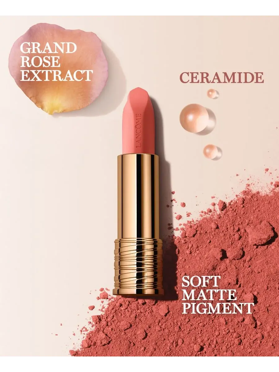 L'Absolu Rouge Intimatte Lancôme, 460 Burst Of Joy — изображение 4 из 10