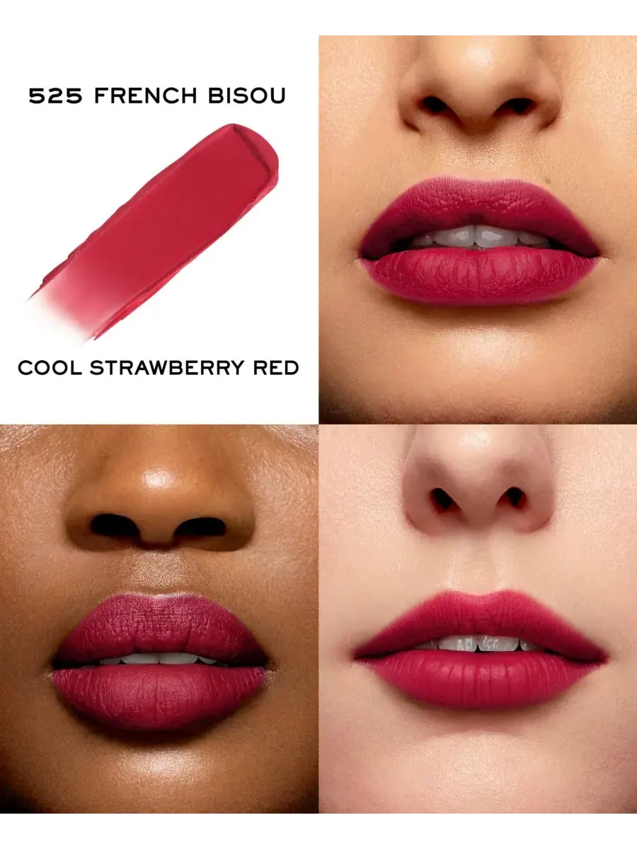 L'Absolu Rouge Intimatte Lancôme, 525 French Bisou — изображение 2 из 8