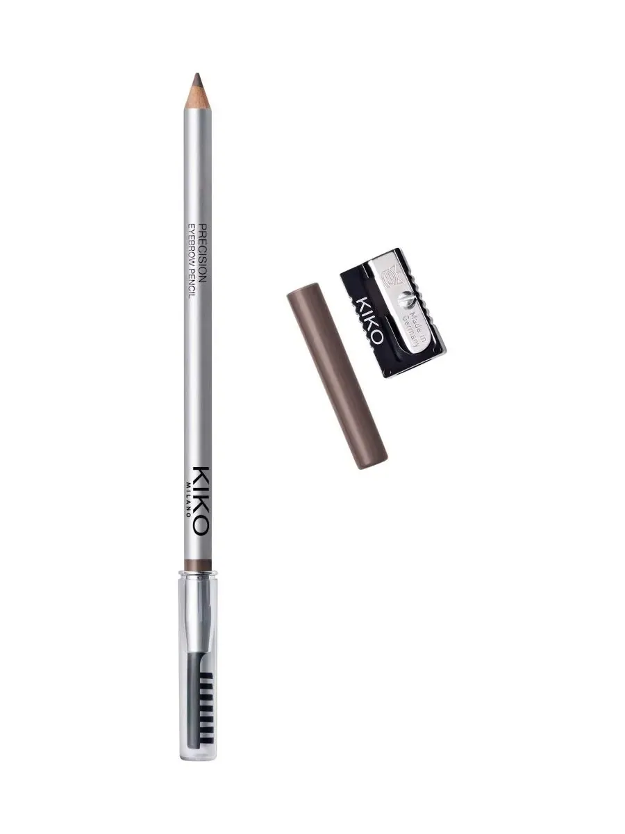 Карандаш для бровей с микро-точным грифелем и расческой, 0,85 г, Precision Eyebrow Pencil KIKO — изображение 1 из 4