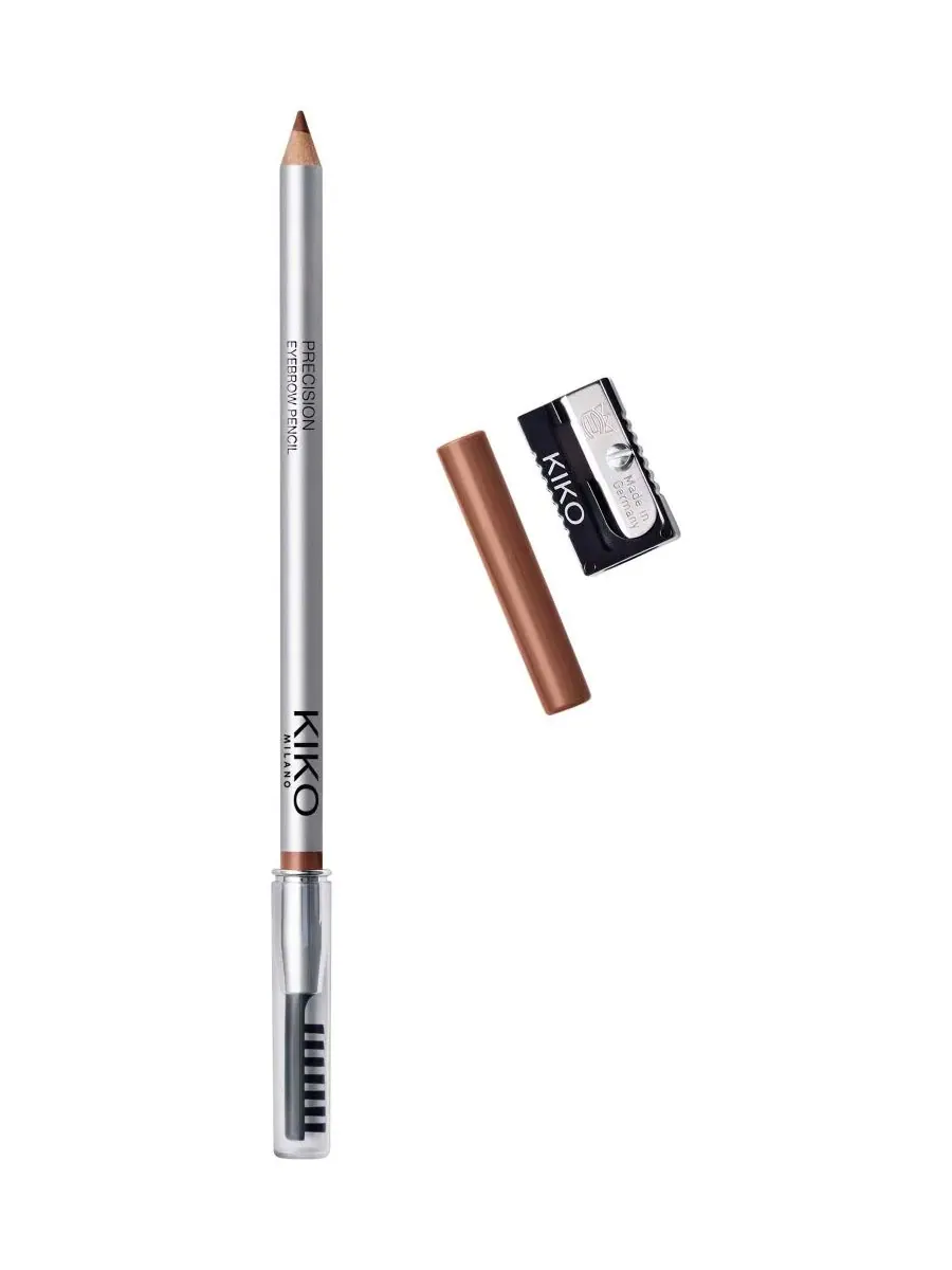 Карандаш для бровей Precision с микро-точным грифелем и расческой, 0.85 г KIKO Milano, 05 Brunettes