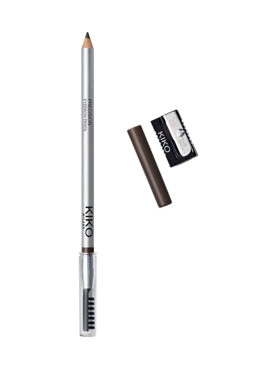 Карандаш для бровей KIKO Milano Precision Eyebrow Pencil, 0,85 г, 02 Dark Chestnut — изображение 1 из 4
