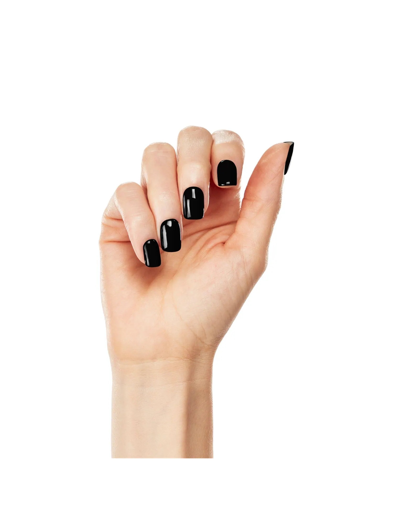 Лак для ногтей China Glaze Mega Pigment Crème Cool Tones, Liquid Leather (black), 14 мл — изображение 4 из 4