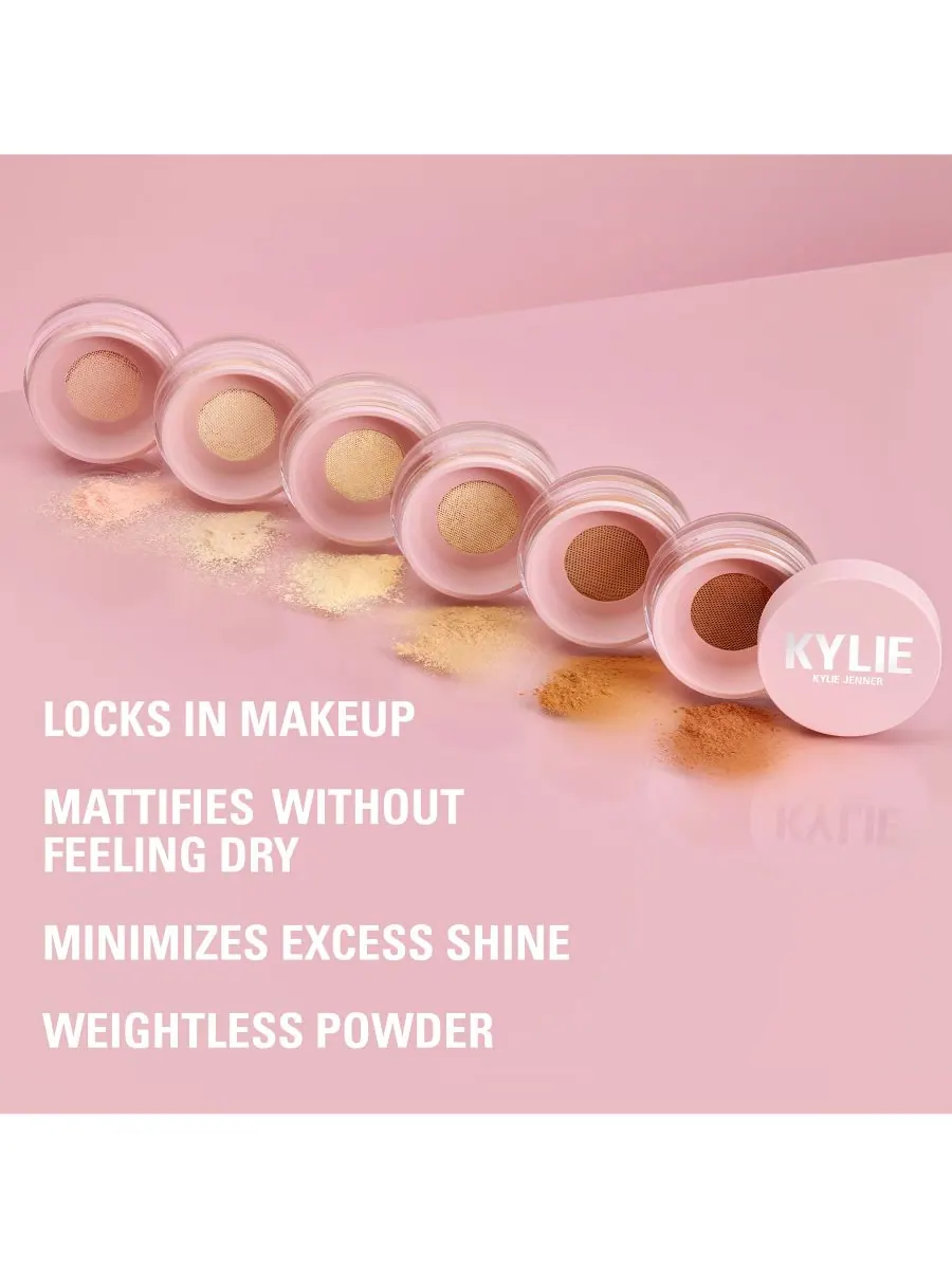 Фиксирующая пудра Kylie Cosmetics, цвет 500 dark — изображение 6 из 8