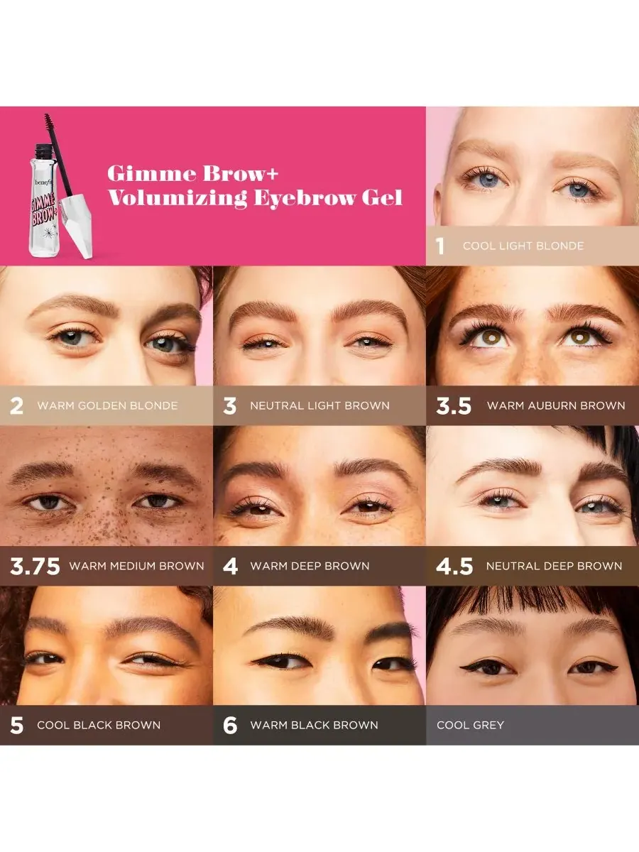 Gimme Brow+ Тонирующий объемный гель для бровей (мини-версия) Benefit Cosmetics — изображение 7 из 7