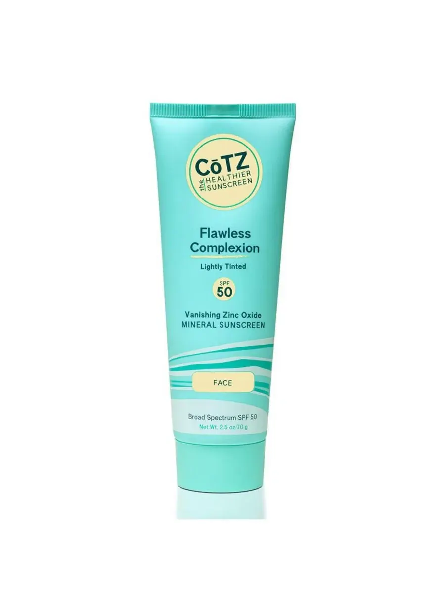 Крем тональный минеральный SPF 50 CoTZ Skincare Flawless Complexion — голубой
