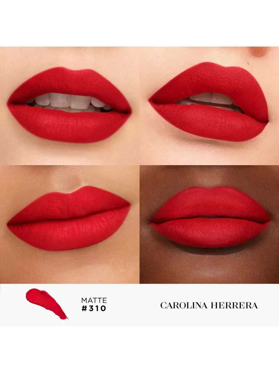 Матовая губная помада Fabulous Kiss Matte Refillable Lipstick & Love Karma Lipstick Cap Carolina — изображение 3 из 9