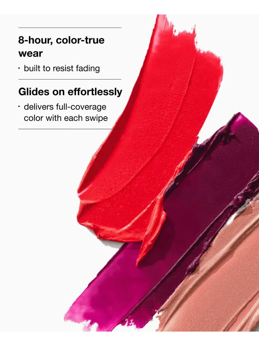 Набор из 4 помад Clinique Pop Longwear, Nude Pop, Blush Pop, Fig Pop, Plum Pop — изображение 2 из 6