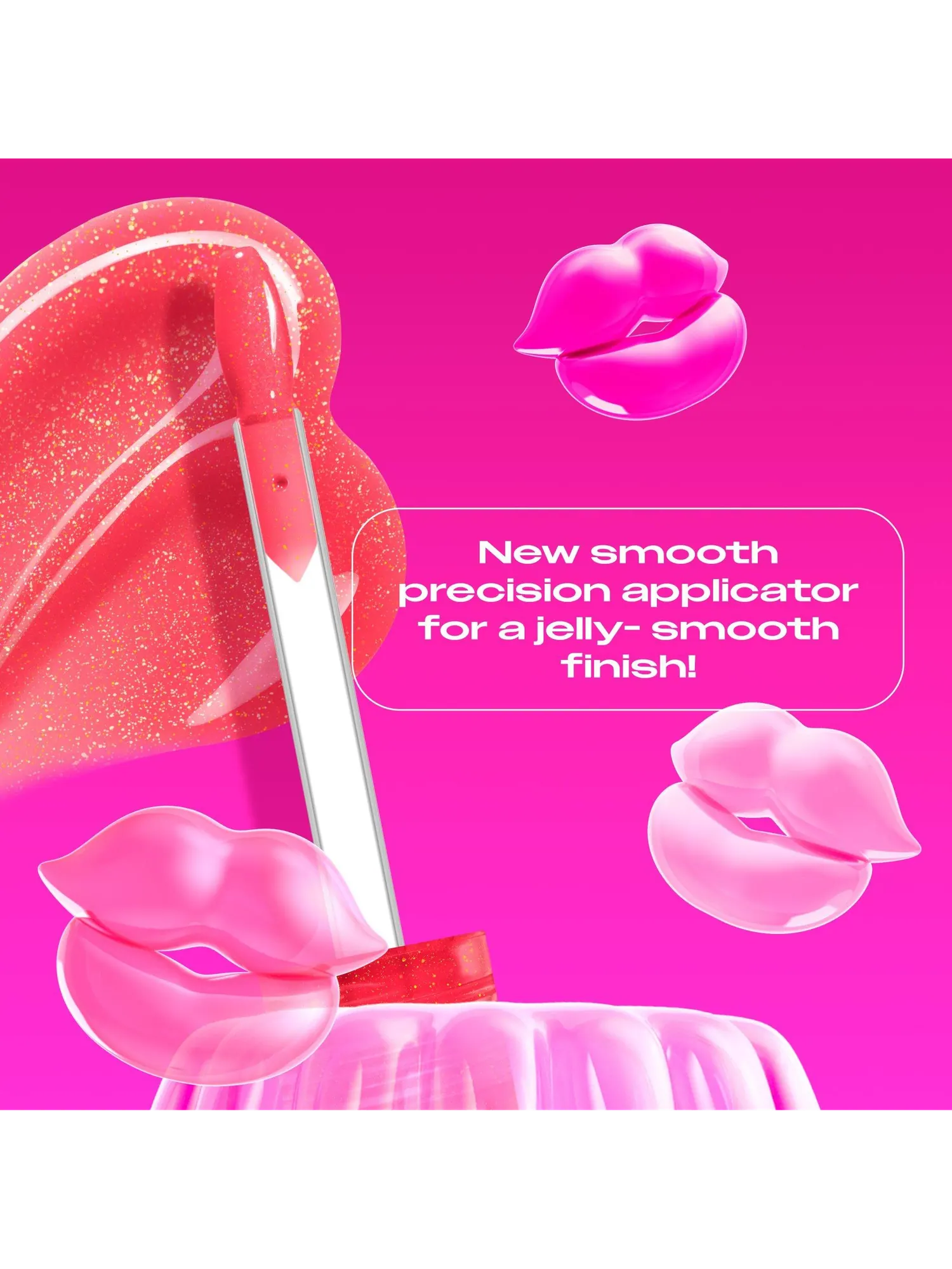 Блеск для губ NYX Professional Makeup Jelly Job, Jelly Kiss'd, 7.5 мл — изображение 3 из 7