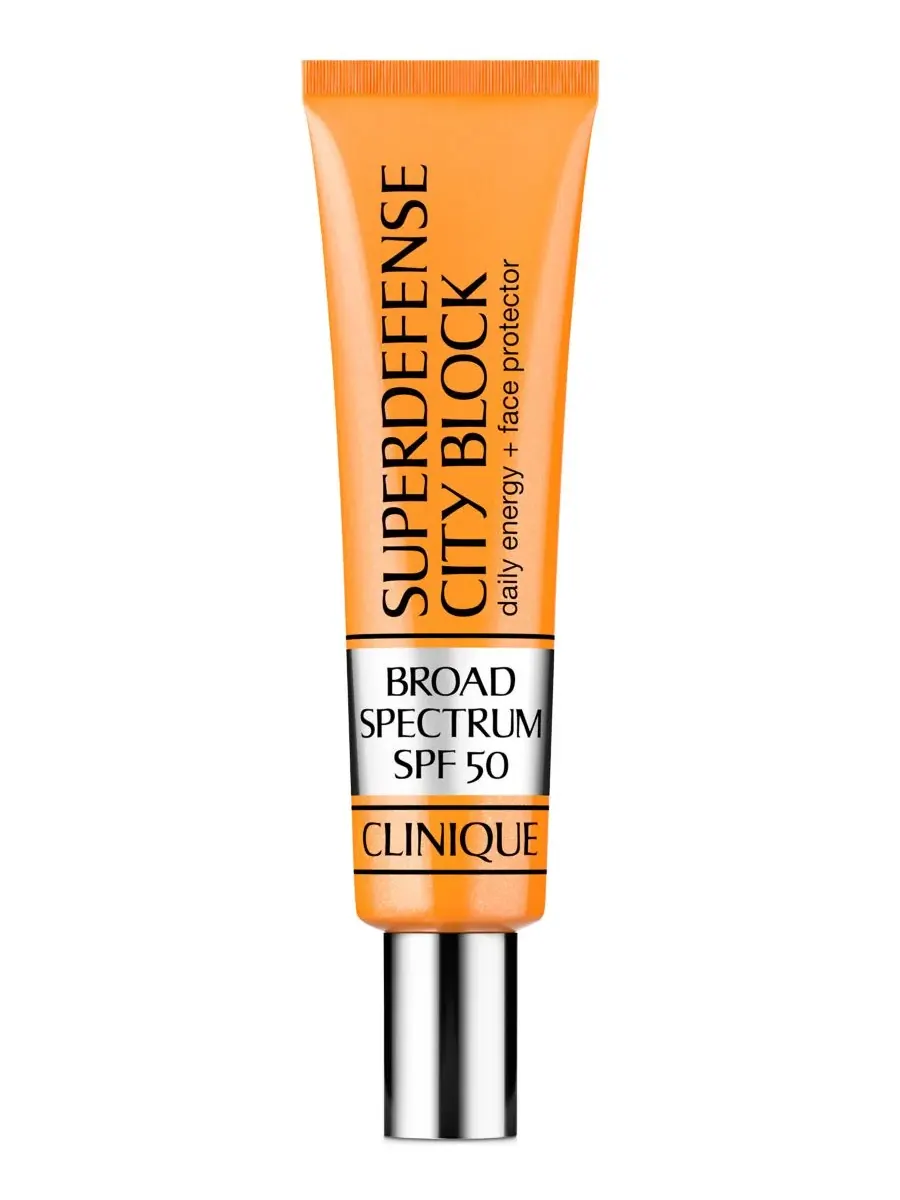 Clinique Superdefense City Block Broad Spectrum SPF 50 Daily Energy + Face Protector, 1.3 унции — изображение 1 из 7