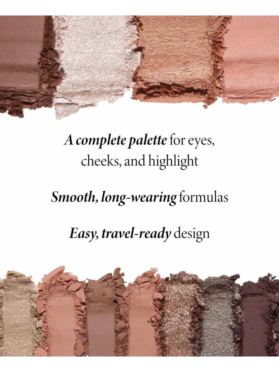 Палетка теней для лица и глаз Passport to Pretty Travel Face + Eye Palette The Wanderlust — изображение 3 из 3