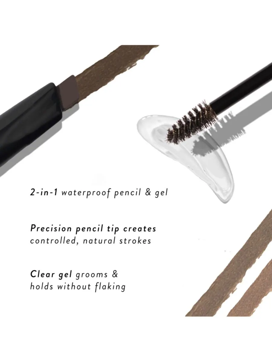 Водостойкий карандаш и гель для бровей Sculpt-N-Stay Laura Geller Beauty — изображение 4 из 9