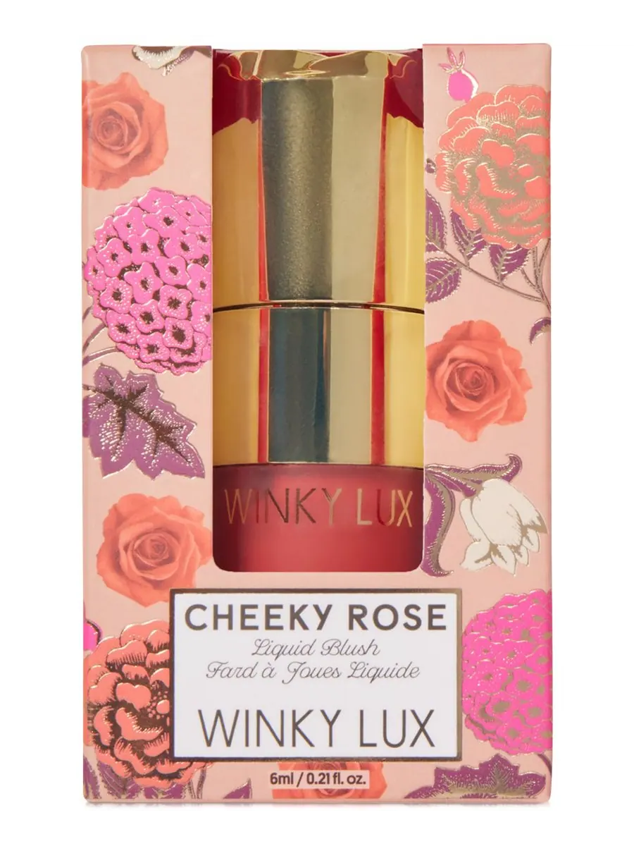 Жидкие румяна Cheeky Rose Winky Lux, цвет darling — изображение 3 из 4