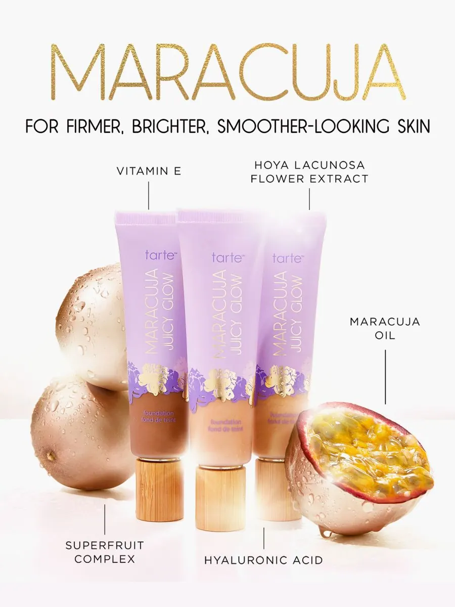 Тинт для губ Maracuja Juicy Glow, дорожный размер Tarte, цвет 35n medium neutral — изображение 5 из 8