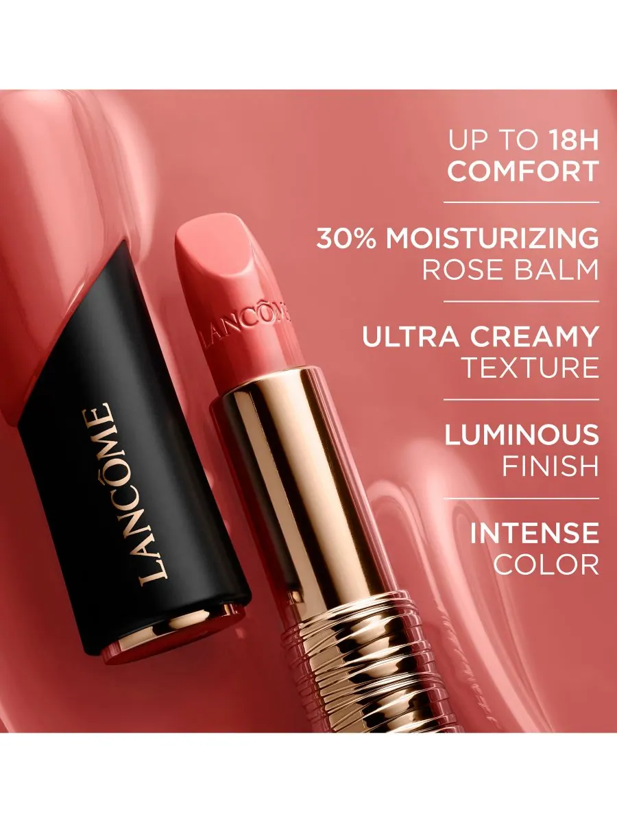 Кремовая помада L'Absolu Rouge Lancôme, цвет 132-caprice-de-rouge — изображение 4 из 8