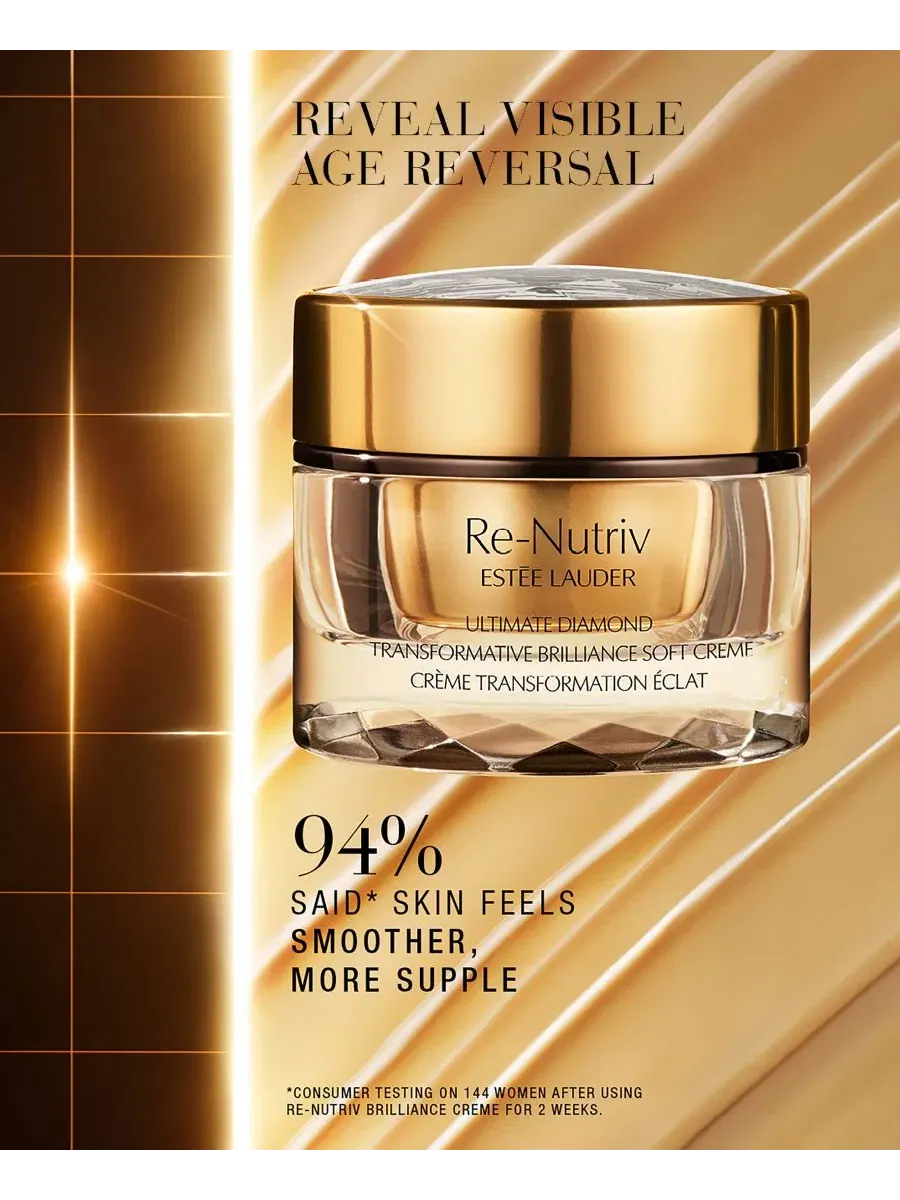 Крем для лица Estée Lauder Re-Nutriv Ultimate Diamond Brilliance увлажняющий, 28 г — изображение 7 из 8