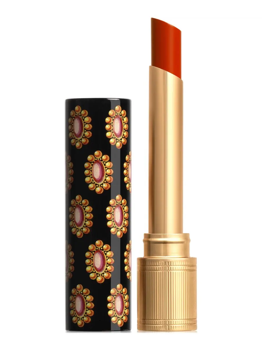 Губная помада Rouge de Beauté Brillant Glow & Care Gucci, цвет 515 - devotion — изображение 1 из 10