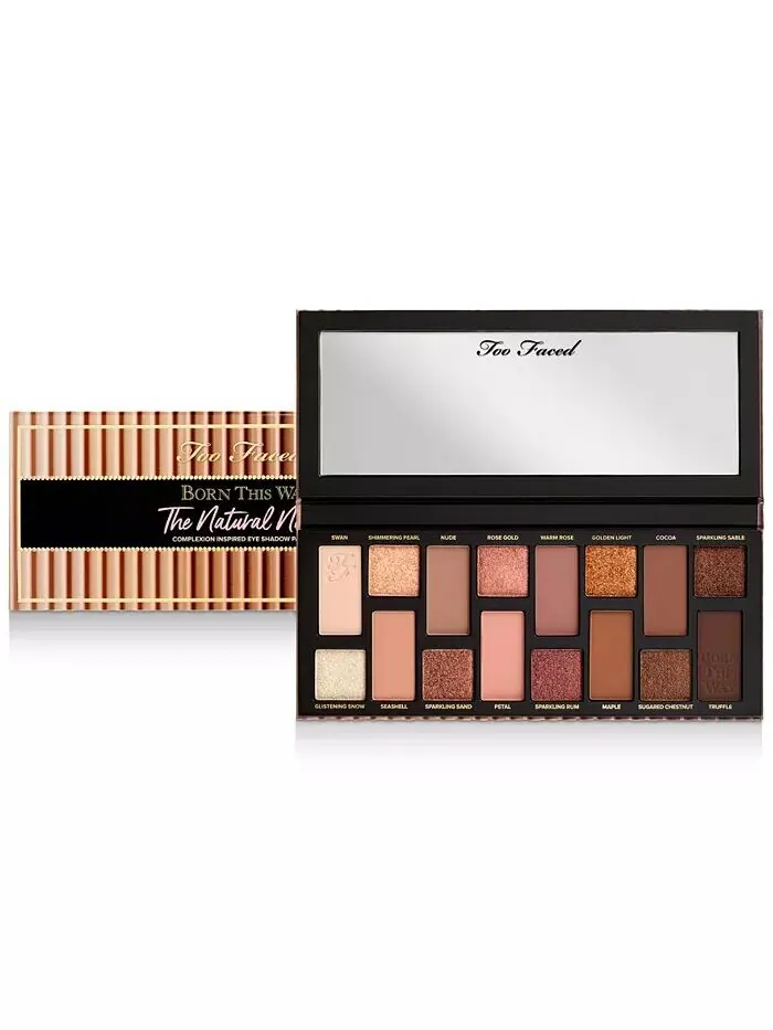 Палетка теней для век Born This Way The Nudes Too Faced — мульти