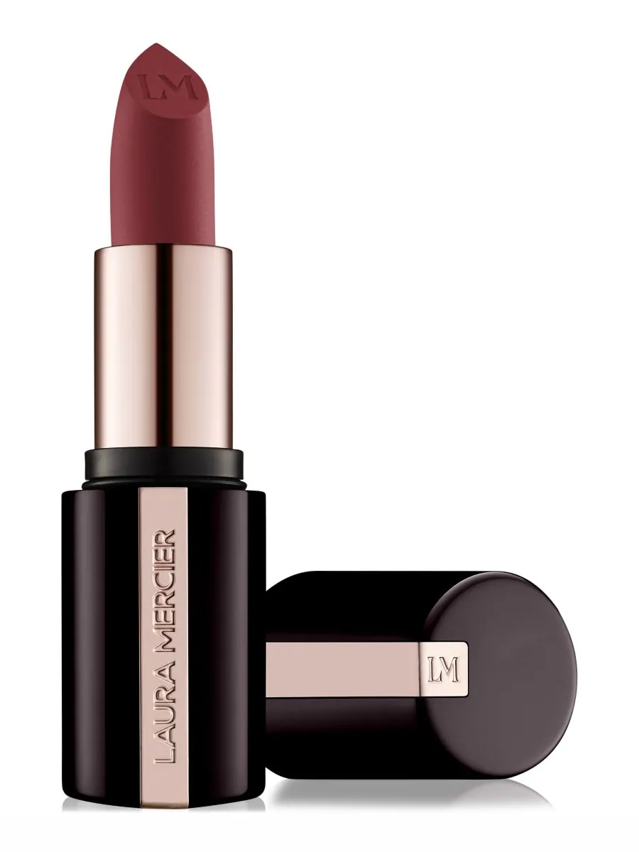 Матовая помада Caviar Smoothing Matte Lipstick Laura Mercier, цвет 510 mulberry moire