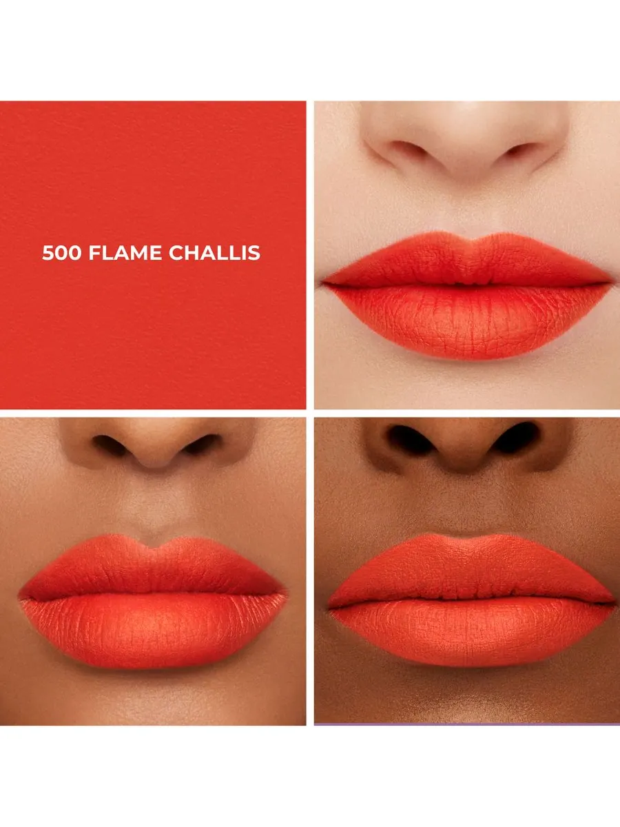 Матовая помада Caviar Smoothing Matte Lipstick Laura Mercier, цвет 500 flame challis — изображение 2 из 10