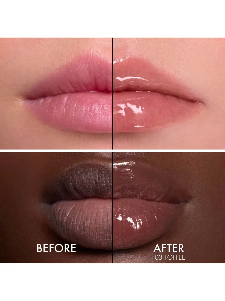 Бальзам для губ Addict Lip Glow Butter DIOR, цвет 103 toffee — изображение 3 из 10