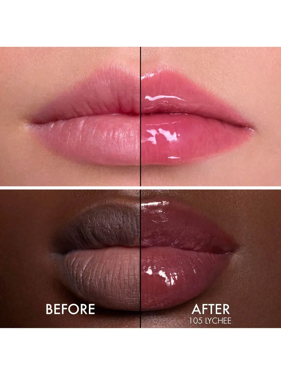 Бальзам для губ Addict Lip Glow Butter DIOR, цвет 105 lychee — изображение 3 из 10