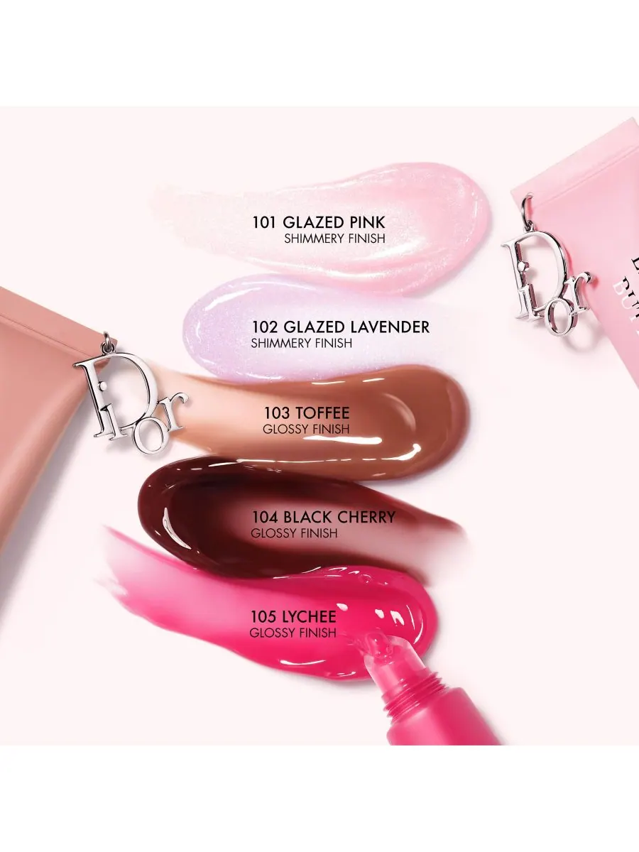 Бальзам для губ Addict Lip Glow Butter DIOR, цвет 105 lychee — изображение 6 из 10