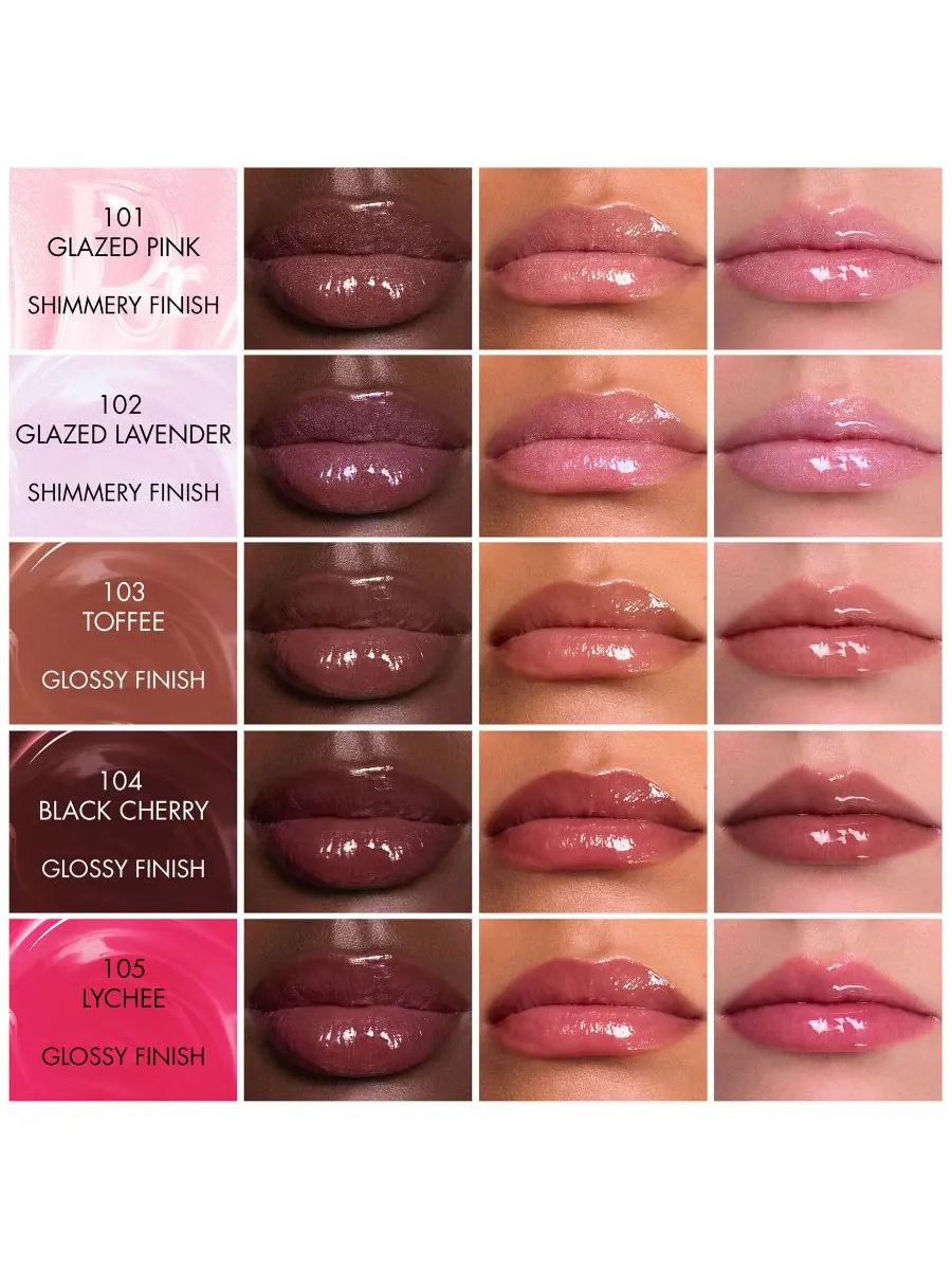 Бальзам для губ Addict Lip Glow Butter DIOR, цвет 105 lychee — изображение 10 из 10