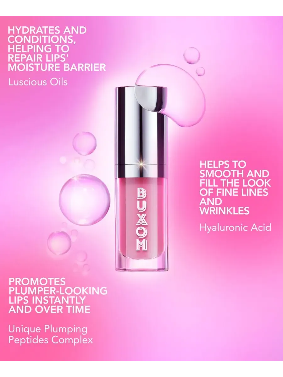 Масло для увеличения объема губ Full-On Buxom Cosmetics, Berry Blast — изображение 4 из 7