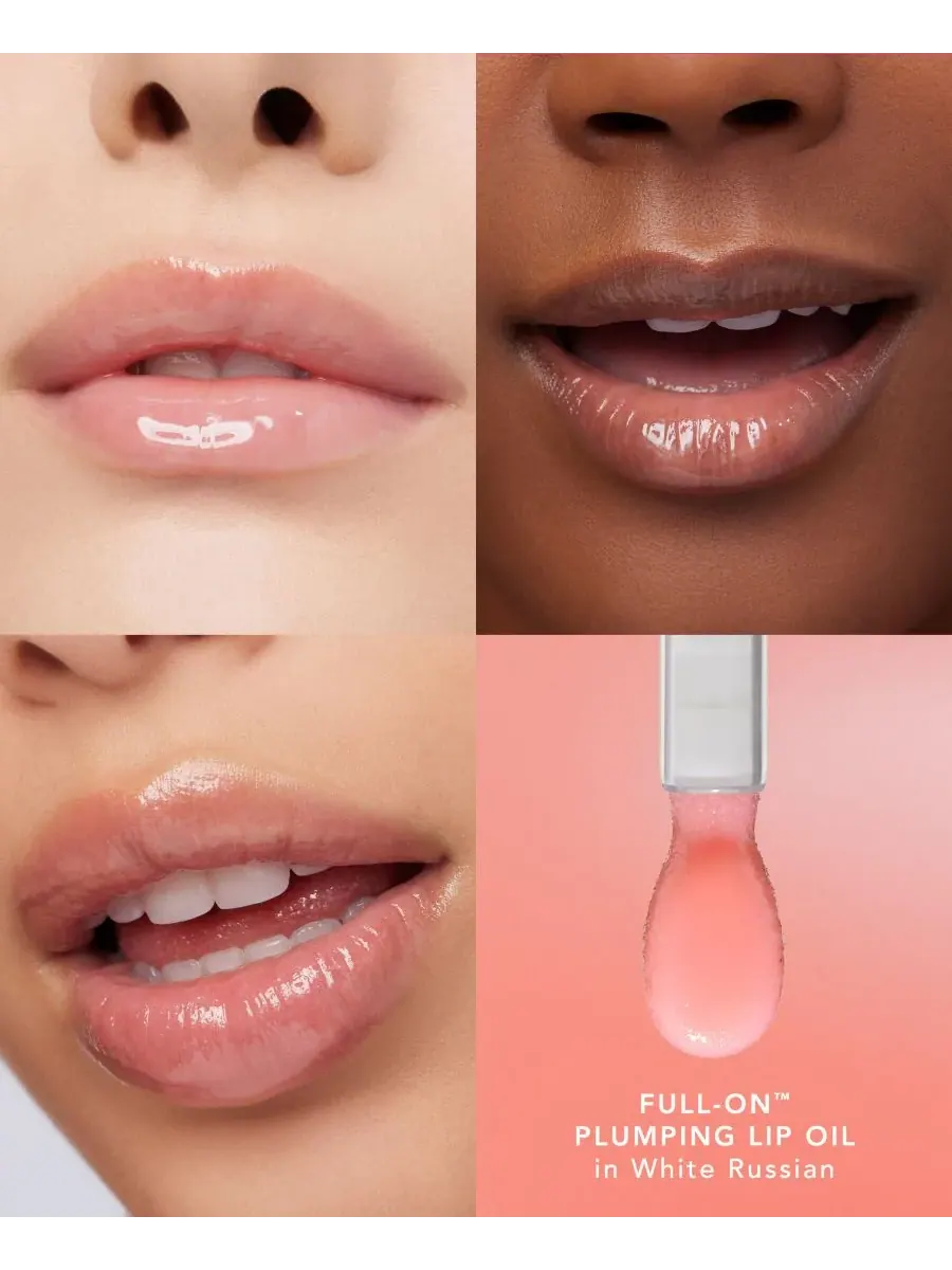 Масло для увеличения объема губ Full-On Buxom Cosmetics, белый russian — изображение 6 из 7