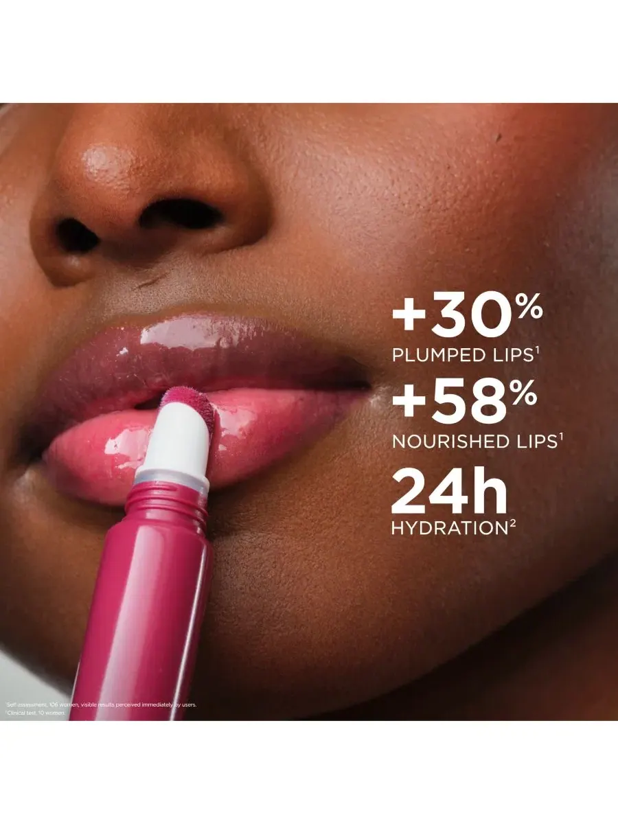 Губная помада-блеск с пептидами Clarins Lip Perfector, 08 Plum Shimmer — изображение 3 из 9