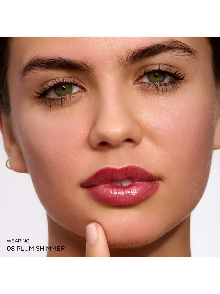 Губная помада-блеск с пептидами Clarins Lip Perfector, 08 Plum Shimmer — изображение 6 из 9