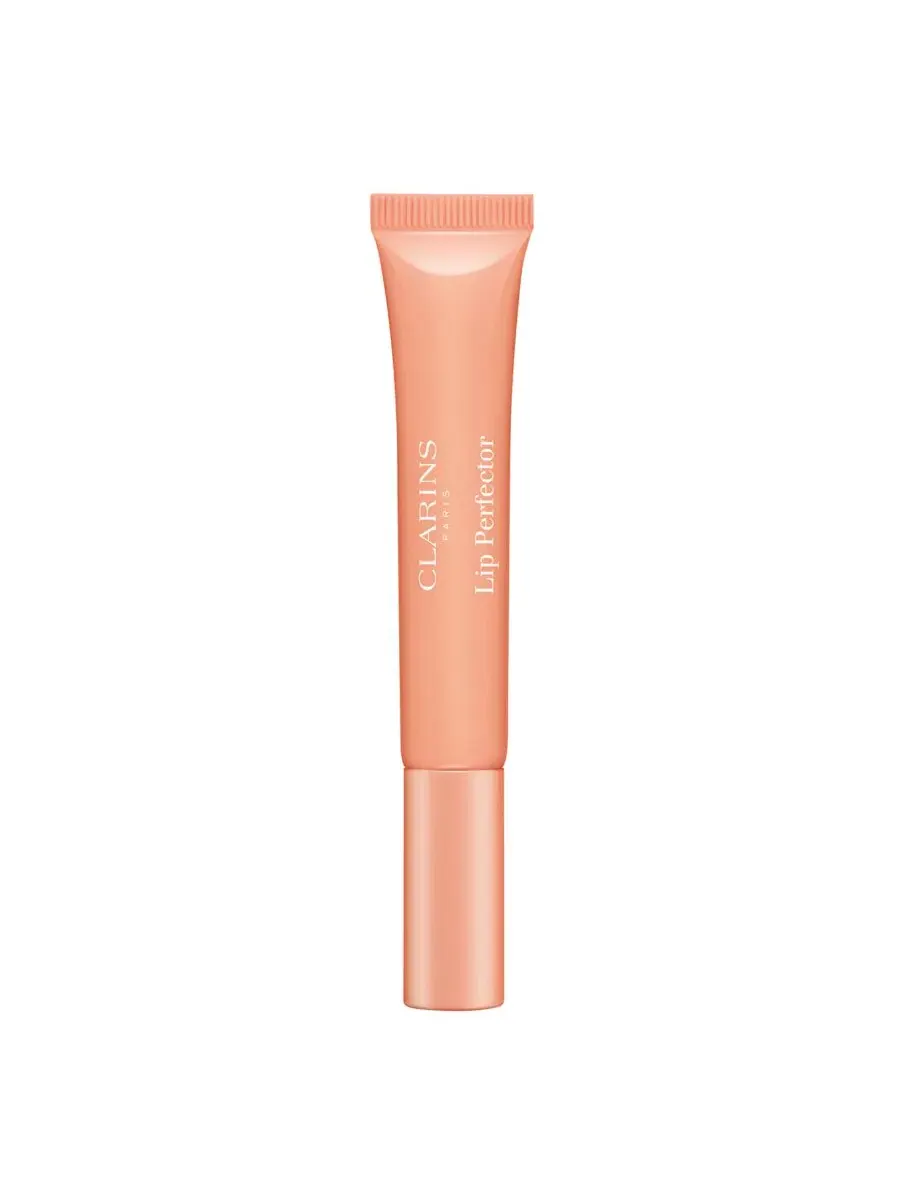 Губная помада-блеск с пептидами Clarins Lip Perfector, 02 Apricot Shimmer (Milky Peach) — изображение 1 из 9