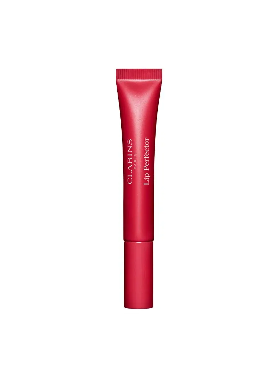 Блеск для губ с пептидами, объем 8 мл, модель Lip Perfector Clarins, 24 Fuchsia Glow (Pearly Bright — изображение 1 из 8