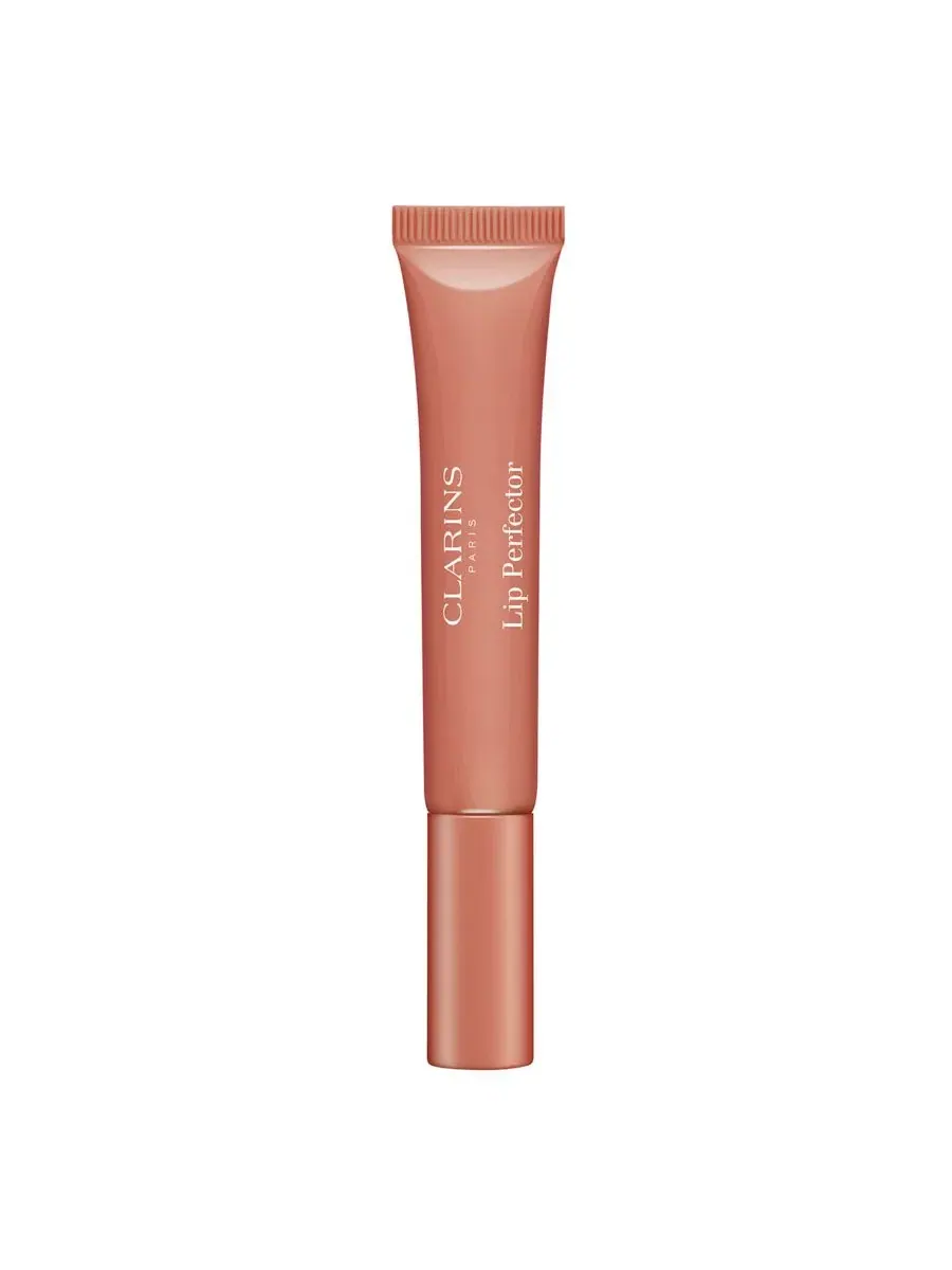 Блеск для губ с пептидами для объема и увлажнения Clarins, 06 Rosewood Shimmer (Rosy Nude) — изображение 1 из 9