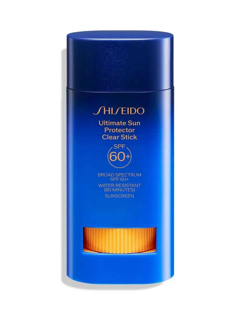 Shiseido Солнцезащитный стик Ultimate Sun Protector Clear Stick SPF 60+, 2.1 унции — мульти