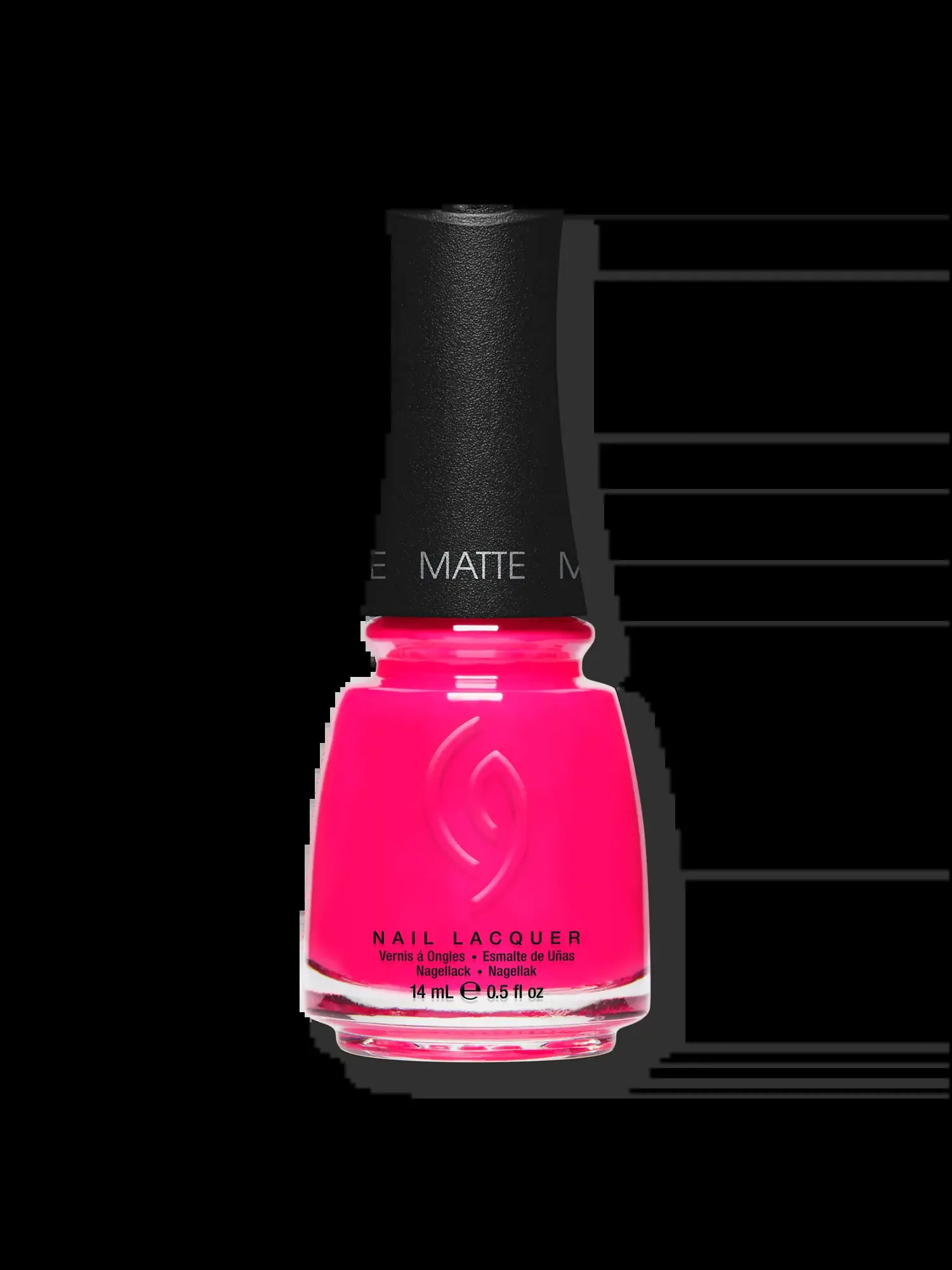 Лак для ногтей China Glaze Mega Pigment Mattes, Rose Among Thorns (neon hot pink), 14 мл — изображение 1 из 4