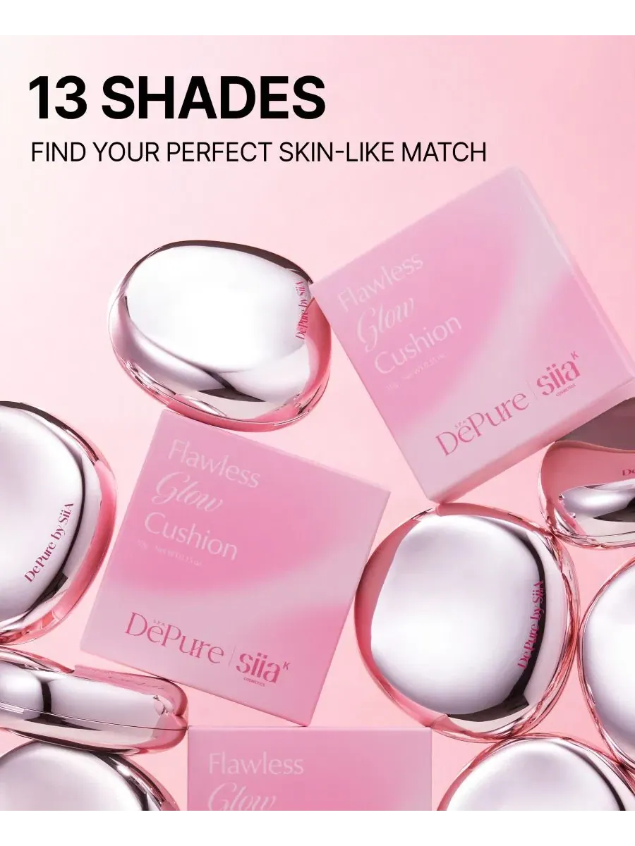 Набор из 2 тональных кушонов с сияющим финишем, модель Flawless Glow Cushion SIIA Cosmetics, L07 — изображение 10 из 10